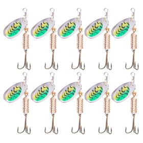 Water Sequin Road Sub Bait (Option: Green-10PCS)