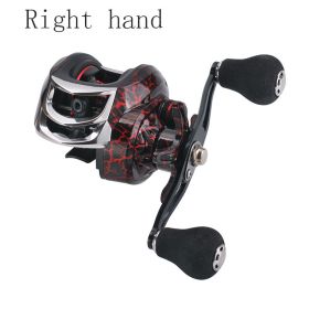 Baitcasting Fishing Reel Bait Casting Fishing Wheel With Magnetic Brake Carp Carretilha Pesca (Option: Right hand)